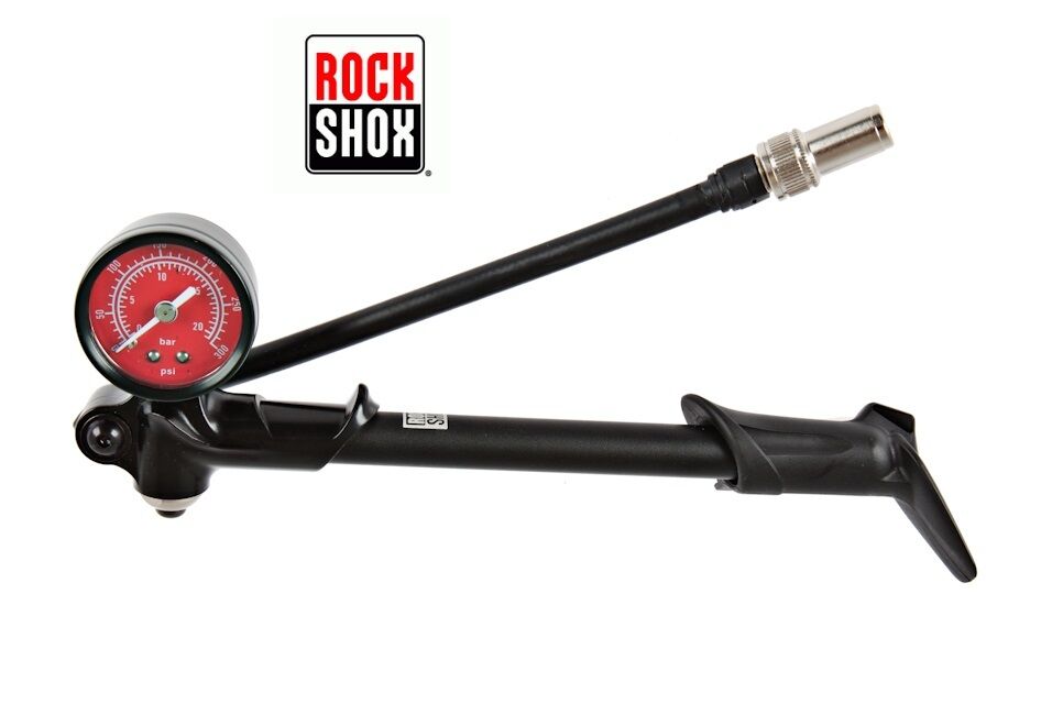 Shock Pump, Rockshox High-Pressure 300psi Pump