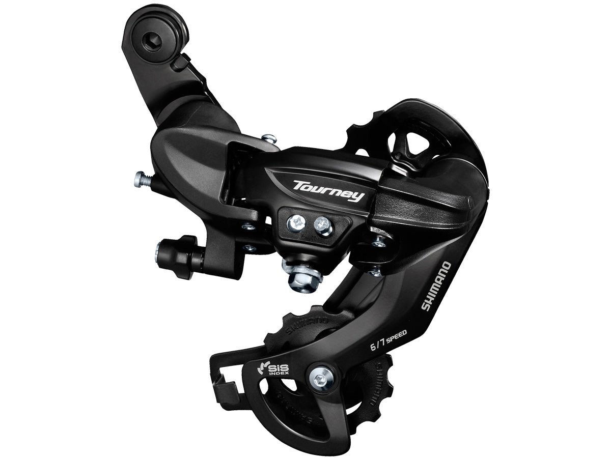 Shimano, Tourney RD-TY300, Rear derailleur, 6/7sp., SGS, Black, Direct attachment