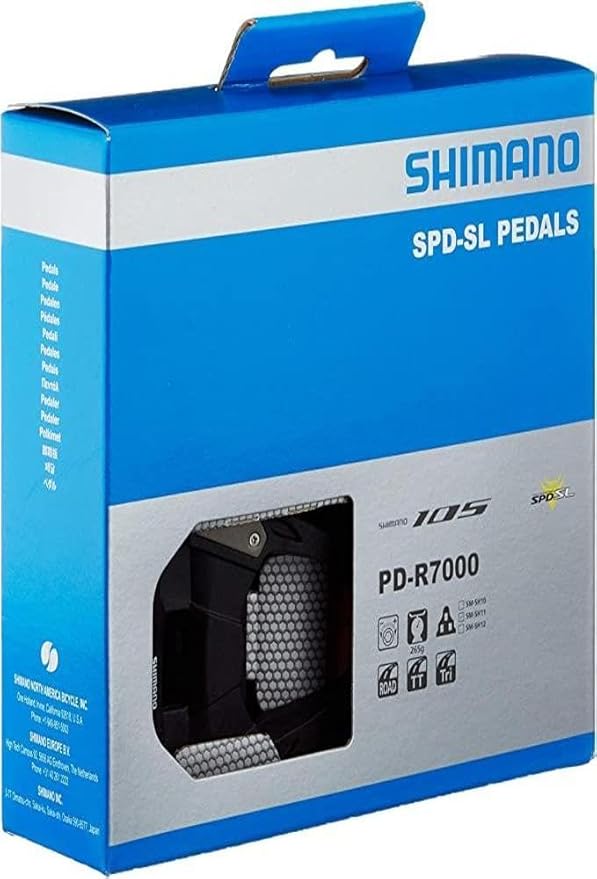 Pedals Shimano, PD-R7000, 105, SPD-SL PEDAL, W/CLEAT(SM-SH11)